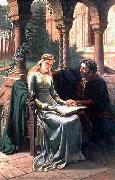 Lord Frederic Leighton Abaelard und seine Schuerin Heloisa oil painting reproduction